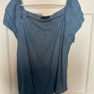 Banana Republic Denim Blue Blouse